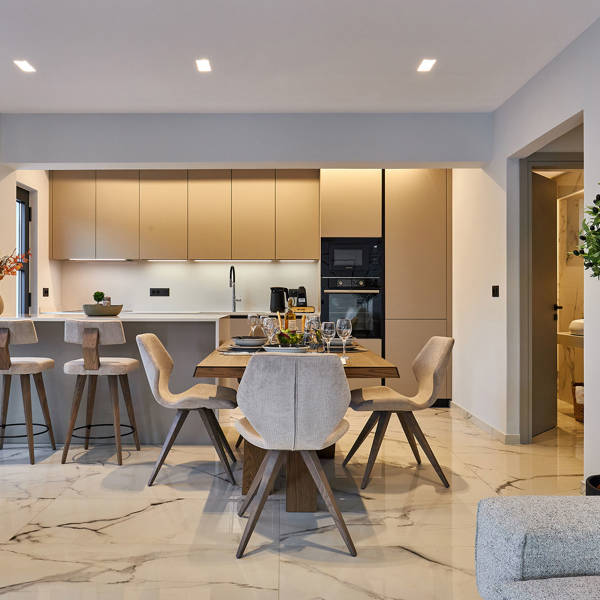 Grey Stones Villa Ammoudara room kitchen view